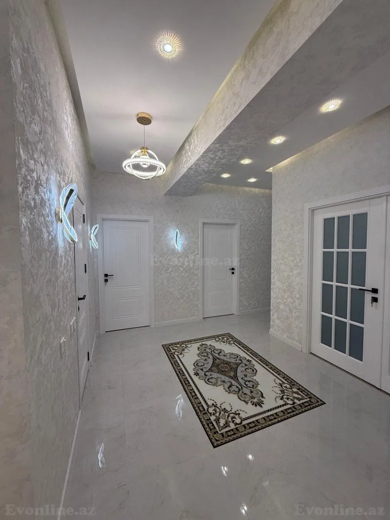 Satılır 3 otaqlı Mənzil Yeni tikili 126 m² İnşaatçılar m. - şəkil 7