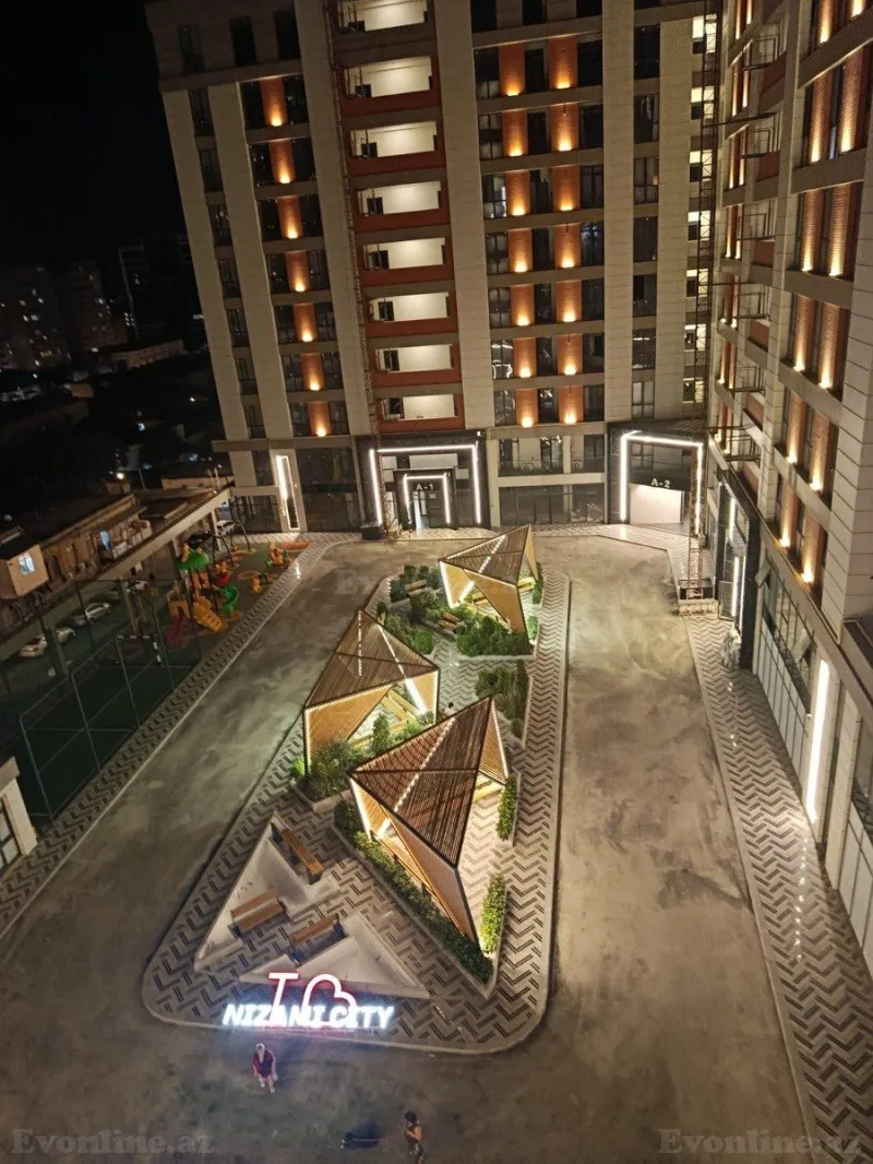 Kirayə verilir 2 otaqlı Mənzil Yeni tikili 70 m² Nizami m. - şəkil 6