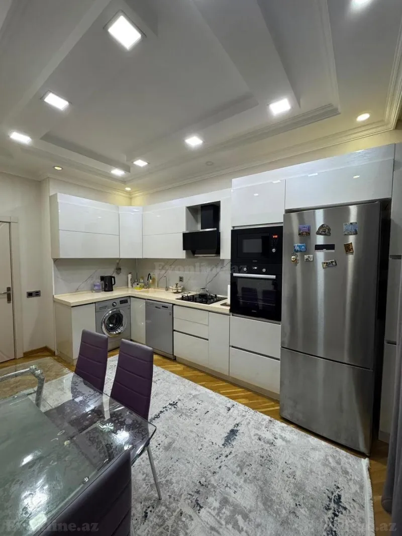 Satılır 3 otaqlı Mənzil Yeni tikili 110 m² Nəriman Nərimanov m. - şəkil 3