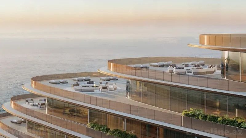Satılır 2 otaqlı Mənzil Yeni tikili 69.2 m² Sabunçu r. - şəkil 3