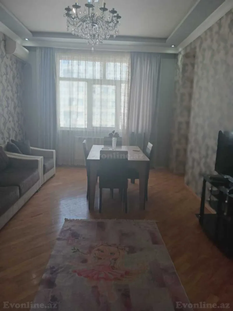 Kirayə verilir 3 otaqlı Mənzil Yeni tikili 85 m² 1-ci mikrorayon
