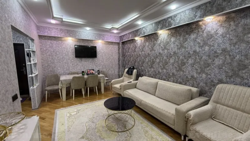 Satılır 3 otaqlı Mənzil Yeni tikili 80 m² 8-ci kilometr - şəkil 2
