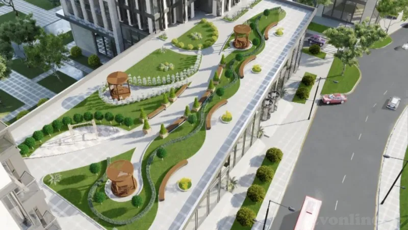 Satılır 1 otaqlı Mənzil Yeni tikili 72 m² Nizami m. - şəkil 2