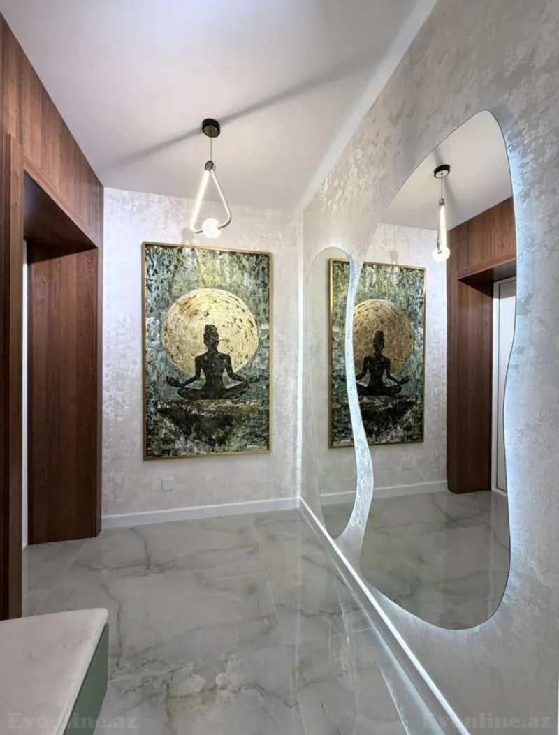 Satılır 4 otaqlı Mənzil Yeni tikili 128 m² Neftçilər m. - şəkil 14
