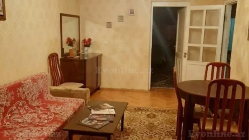 2 otaqlı Mənzil 50 m² İnşaatçılar m. Kirayə verilir