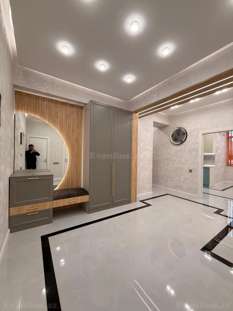 Satılır 2 otaqlı Mənzil Yeni tikili 85 m² Həzi Aslanov m. - şəkil 2