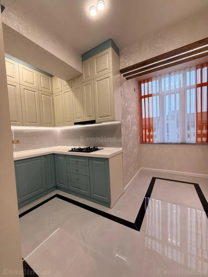 Satılır 2 otaqlı Mənzil Yeni tikili 85 m² Həzi Aslanov m. - şəkil 4
