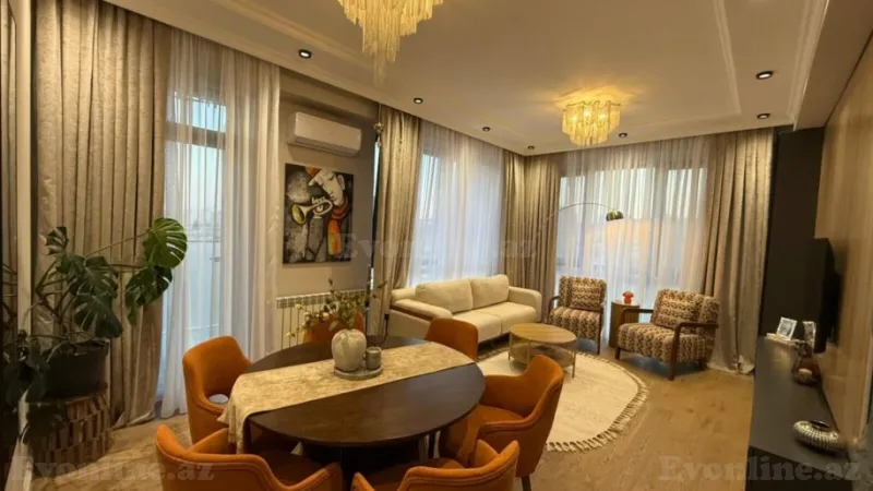 Satılır 3 otaqlı Mənzil Yeni tikili 94 m² Memar Əcəmi m.