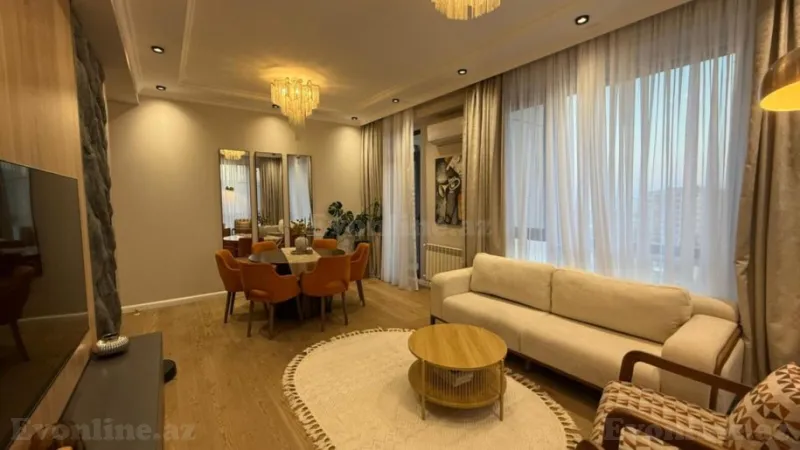 Satılır 3 otaqlı Mənzil Yeni tikili 94 m² Memar Əcəmi m. - şəkil 4