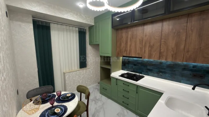 Satılır 3 otaqlı Mənzil Yeni tikili 77 m² Həzi Aslanov m. - şəkil 5