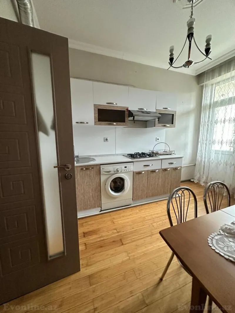 Kirayə verilir 2 otaqlı Mənzil Yeni tikili 90 m² Həzi Aslanov m. - şəkil 2
