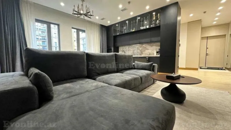 Kirayə verilir 2 otaqlı Mənzil Yeni tikili 76 m² Xətai r. - şəkil 2