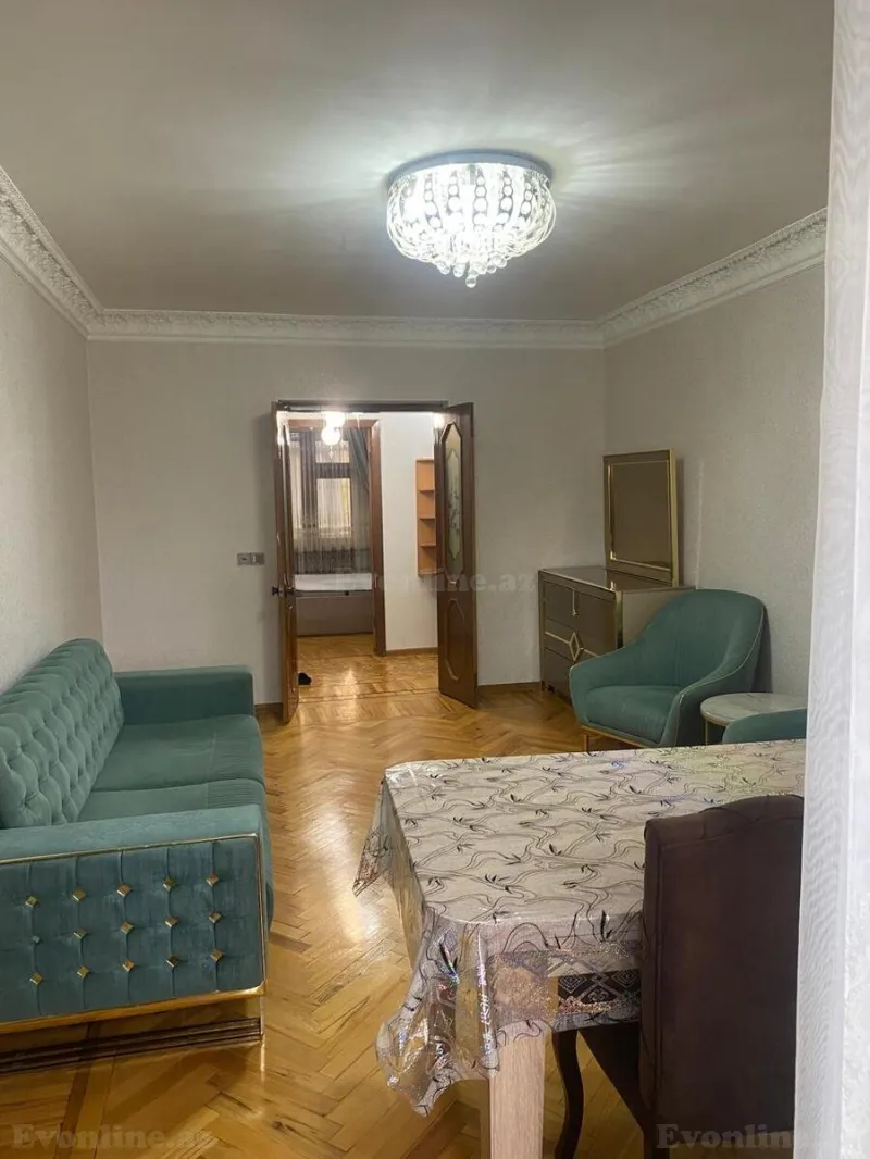 Kirayə verilir 3 otaqlı Mənzil Köhnə tikili 70 m² Xalqlar Dostluğu m. - şəkil 2