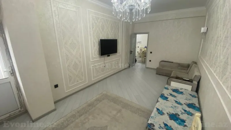 Kirayə verilir 2 otaqlı Mənzil Yeni tikili 60 m² 4-cü mikrorayon - şəkil 2