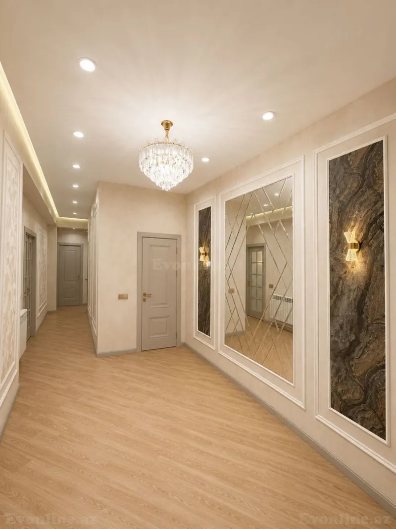 Satılır 3 otaqlı Mənzil Yeni tikili 128 m² Nizami r. - şəkil 3