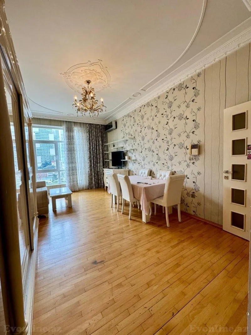 Kirayə verilir 2 otaqlı Mənzil Yeni tikili 75 m² 3-cü mikrorayon - şəkil 2