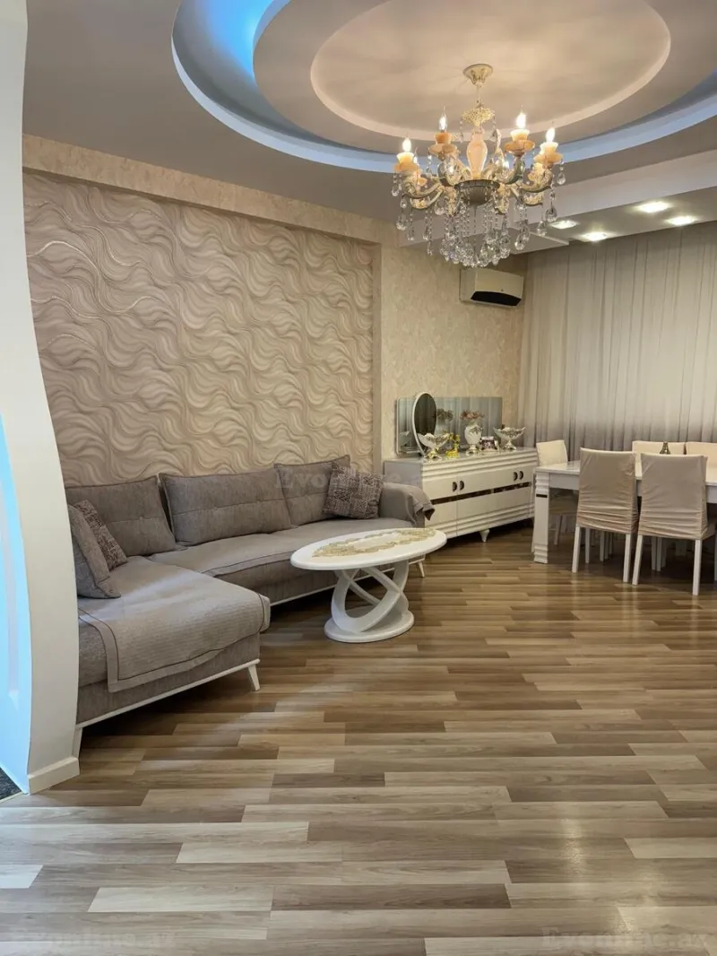 Satılır 3 otaqlı Mənzil Yeni tikili 95 m² Həzi Aslanov m. - şəkil 3