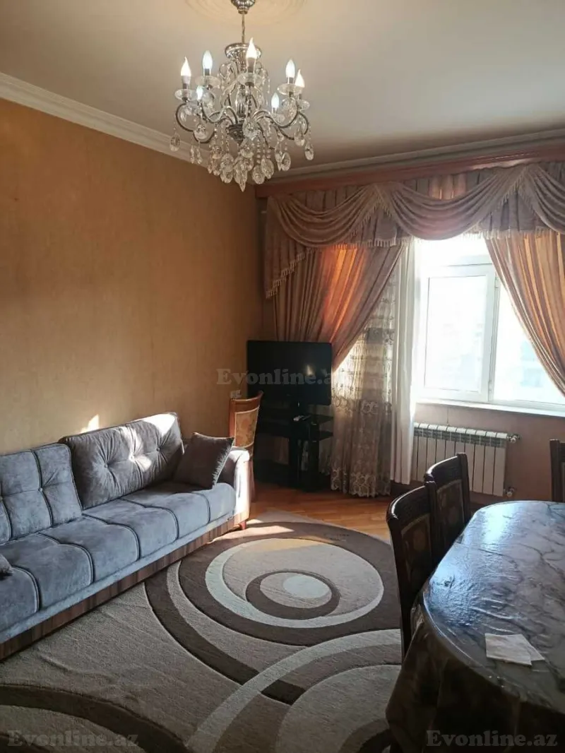 2 otaqlı Mənzil 95 m² Memar Əcəmi m. Kirayə verilir