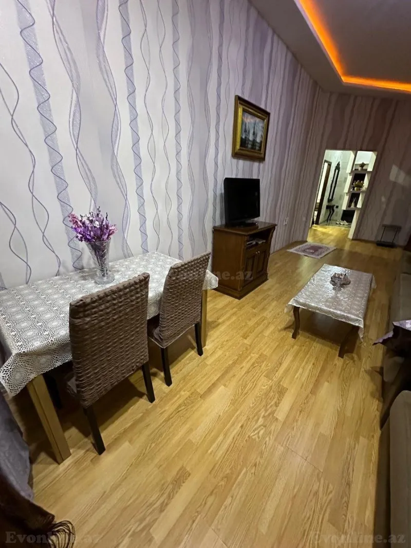 Kirayə verilir 2 otaqlı Mənzil Yeni tikili 70 m² Gənclik m. - şəkil 3