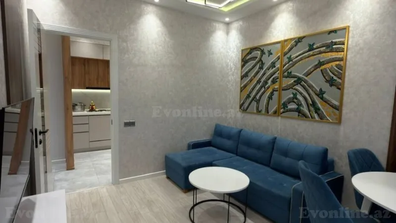Kirayə verilir 2 otaqlı Mənzil Yeni tikili 60 m² Nəsimi r. - şəkil 2