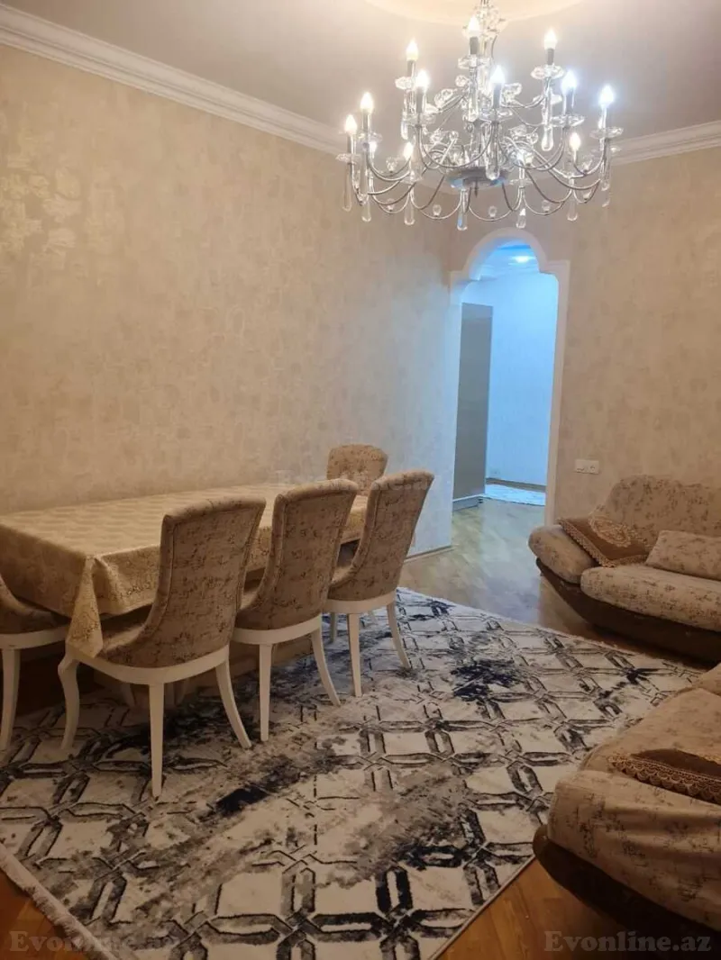 Kirayə verilir 2 otaqlı Mənzil Yeni tikili 70 m² 8 Noyabr m. - şəkil 2