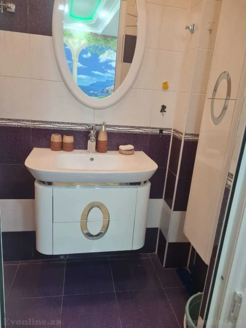 Kirayə verilir 2 otaqlı Mənzil Yeni tikili 70 m² 8 Noyabr m. - şəkil 8