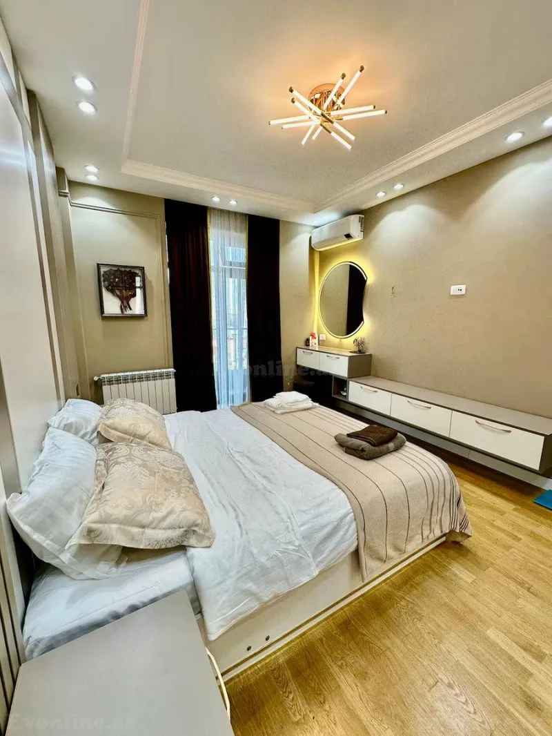 Kirayə verilir 2 otaqlı Mənzil Yeni tikili 105 m² 8 Noyabr m. - şəkil 8