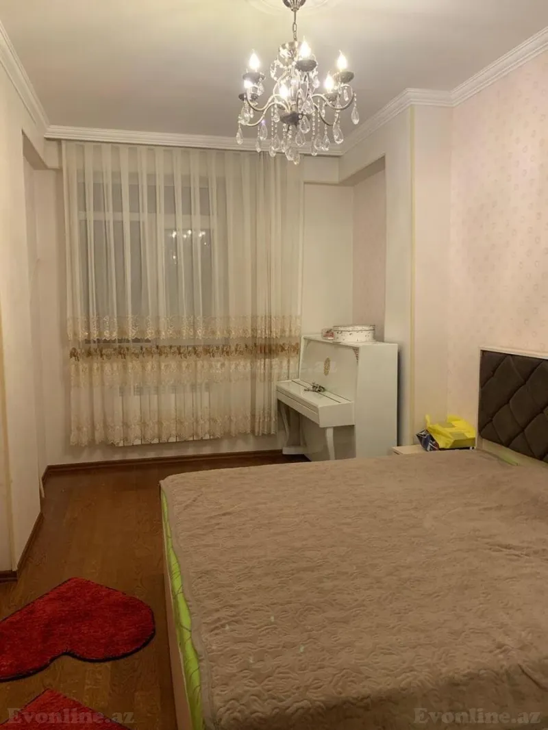 Kirayə verilir 3 otaqlı Mənzil Yeni tikili 120 m² Həzi Aslanov m. - şəkil 4