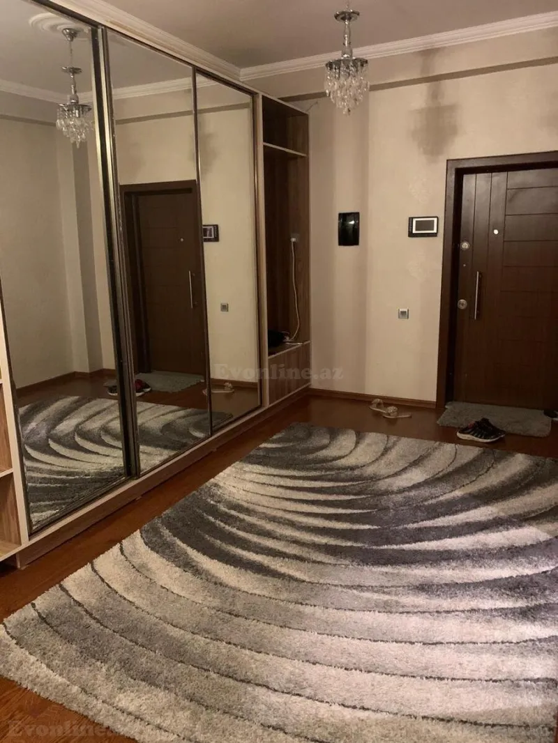 Kirayə verilir 3 otaqlı Mənzil Yeni tikili 120 m² Həzi Aslanov m. - şəkil 5