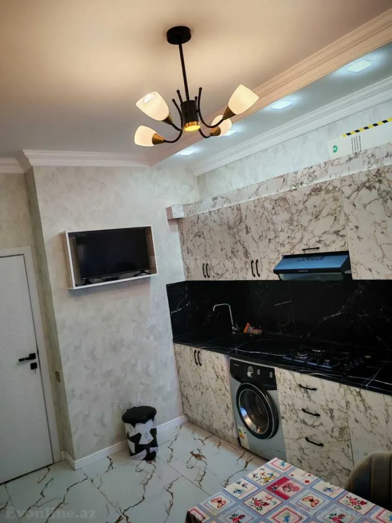 Kirayə verilir 2 otaqlı Mənzil Yeni tikili 50 m² Sabunçu r. - şəkil 8