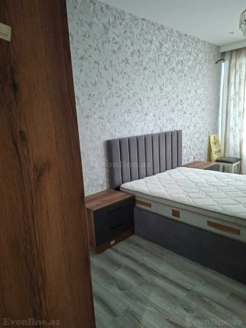 Kirayə verilir 2 otaqlı Mənzil Yeni tikili 55 m² İnşaatçılar m. - şəkil 2