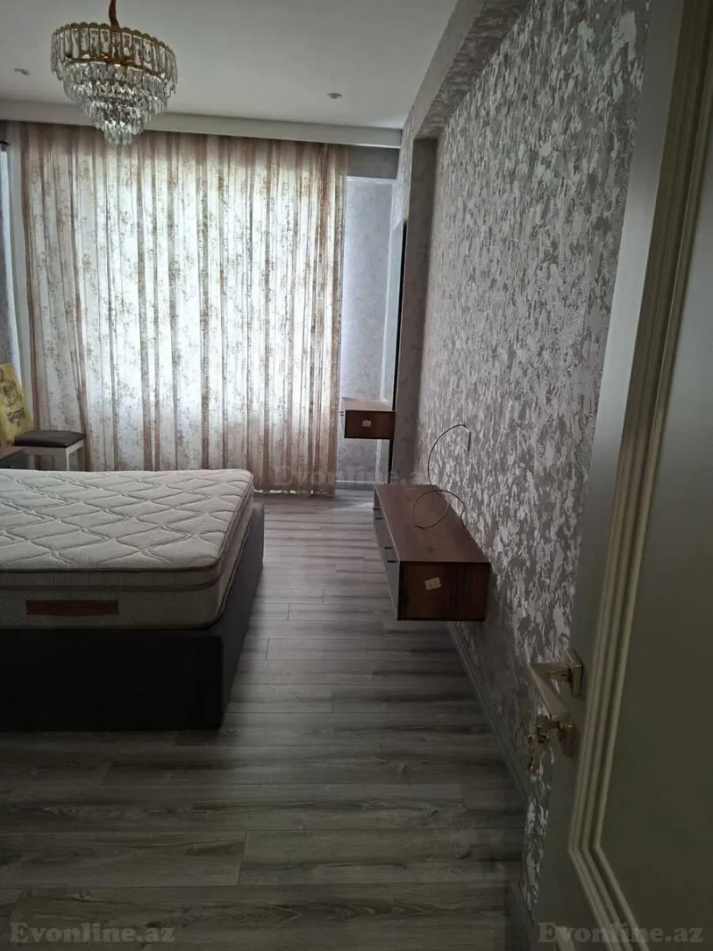 Kirayə verilir 2 otaqlı Mənzil Yeni tikili 55 m² İnşaatçılar m. - şəkil 3