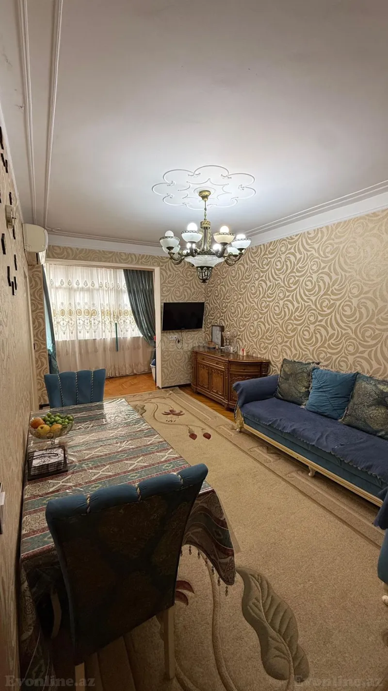Satılır 3 otaqlı Mənzil Yeni tikili 60 m² Nəsimi m. - şəkil 4