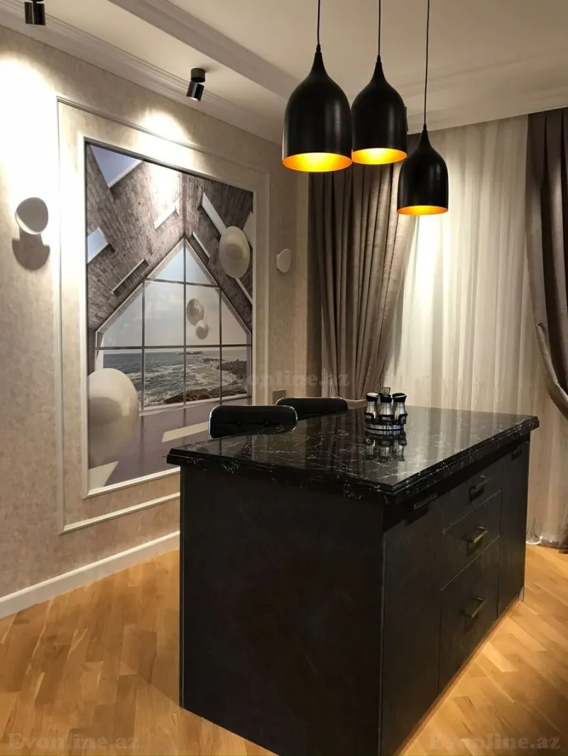 Kirayə verilir 3 otaqlı Mənzil Yeni tikili 110 m² 8 Noyabr m. - şəkil 12