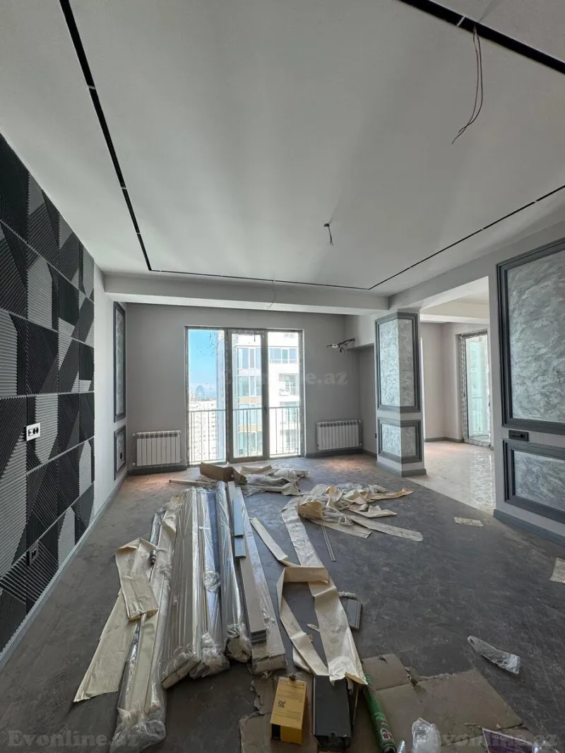 Satılır 3 otaqlı Mənzil Yeni tikili 100 m² Elmlər Akademiyası m. - şəkil 5