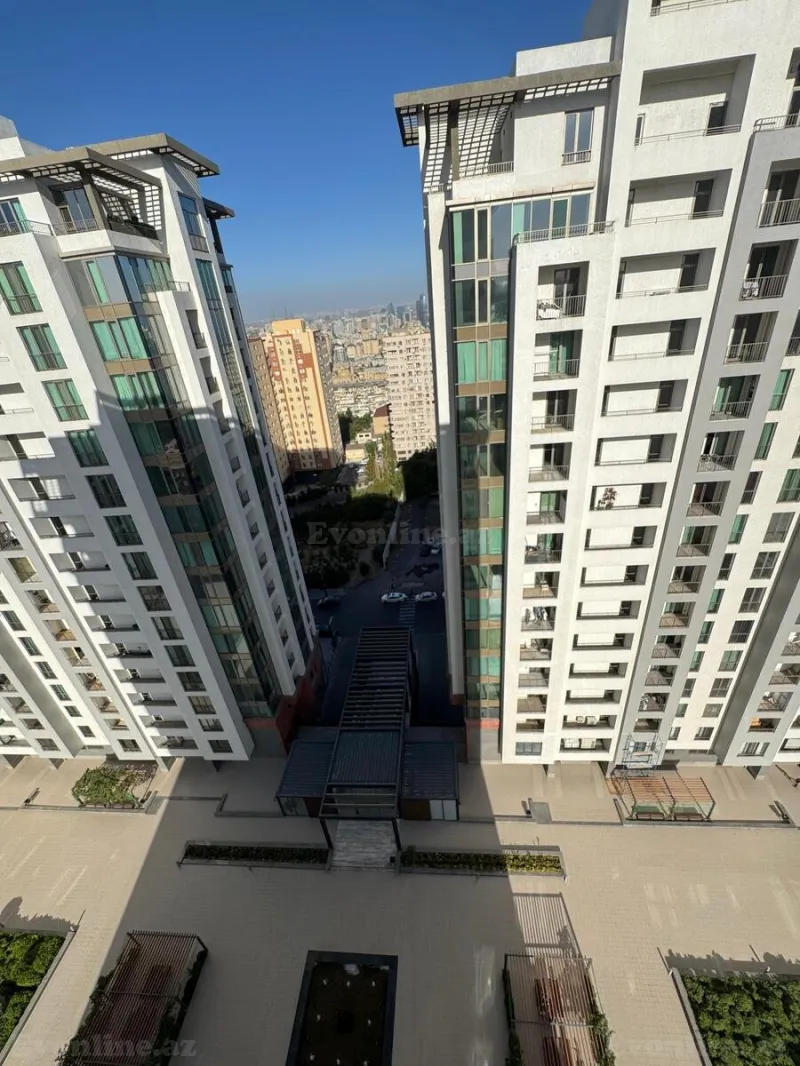 Satılır 3 otaqlı Mənzil Yeni tikili 100 m² Elmlər Akademiyası m. - şəkil 10