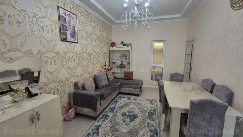 2 otaqlı Mənzil 54 m² Zığ Satılır