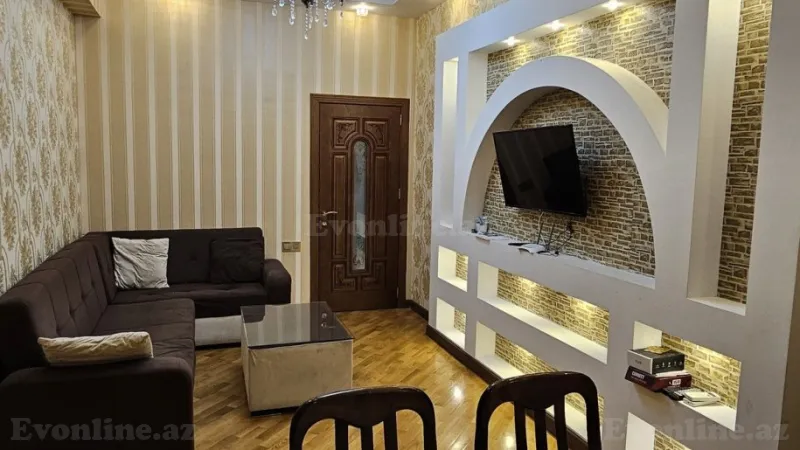 Satılır 1 otaqlı Mənzil Yeni tikili 55 m² Yeni Yasamal - şəkil 3