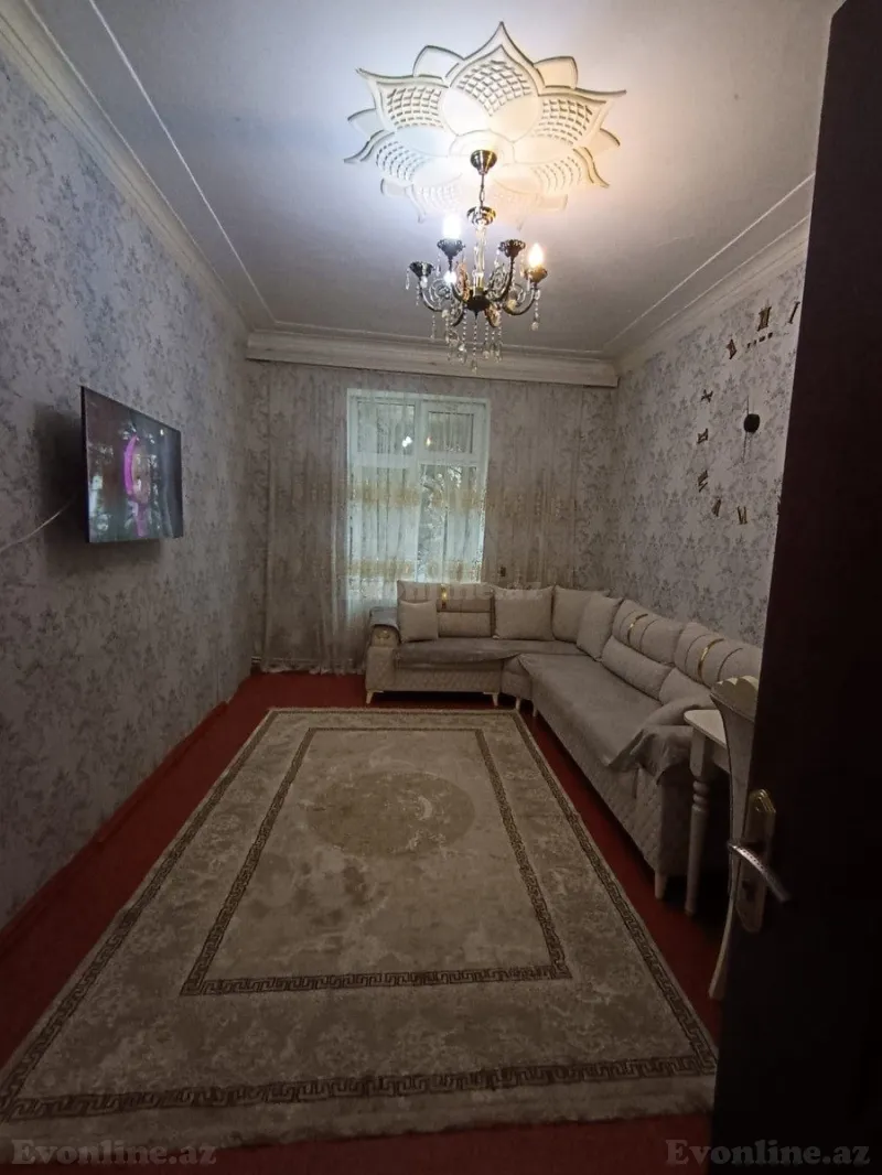 Satılır 3 otaqlı Mənzil Köhnə tikili 75 m² Sumqayıt - şəkil 2