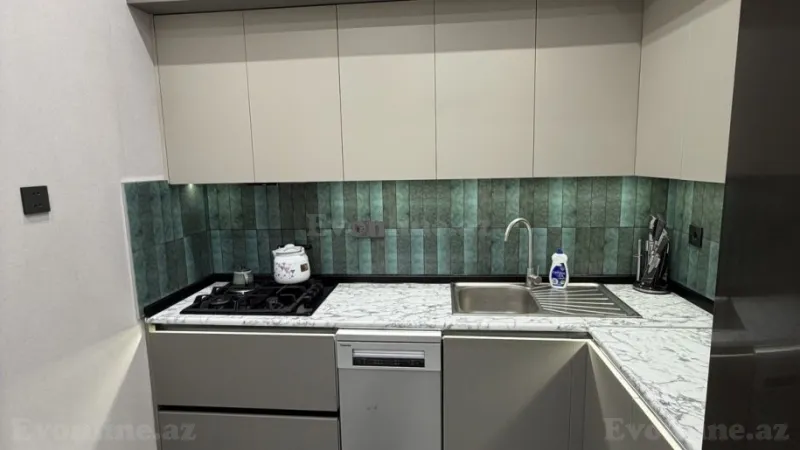 Kirayə verilir 2 otaqlı Mənzil Yeni tikili 64 m² 8 Noyabr m. - şəkil 14