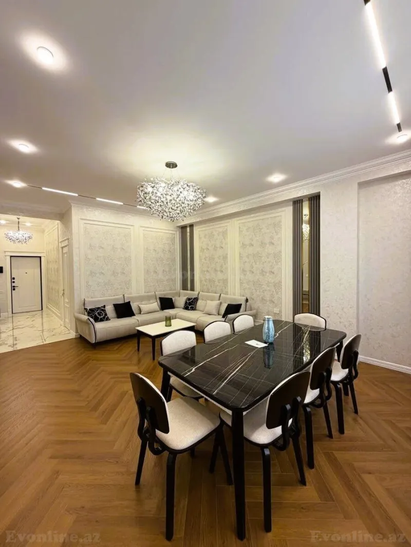 Satılır 3 otaqlı Mənzil Yeni tikili 132 m² Nəriman Nərimanov m. - şəkil 2
