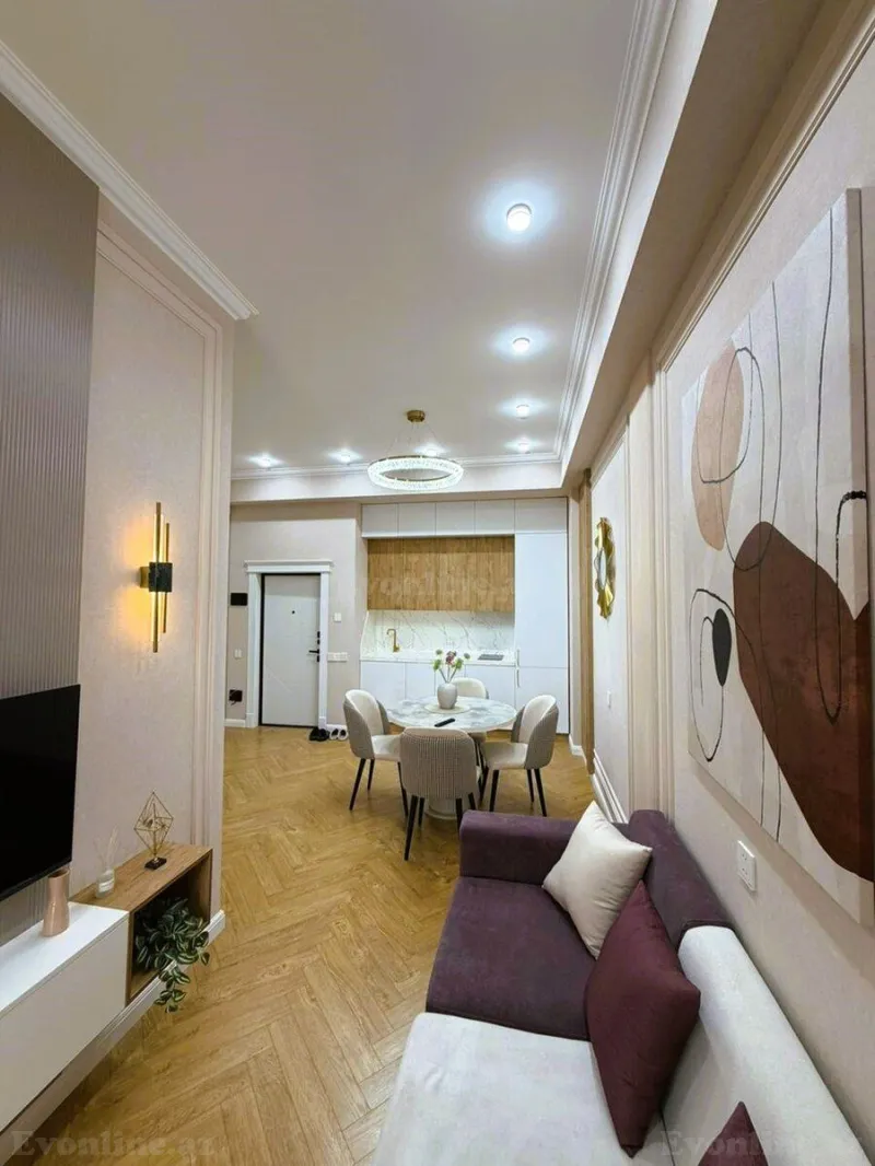 Satılır 2 otaqlı Mənzil Yeni tikili 47 m² Nəriman Nərimanov m. - şəkil 2