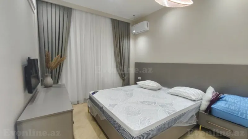 Kirayə verilir 3 otaqlı Mənzil Yeni tikili 140 m² Nəsimi r. - şəkil 7