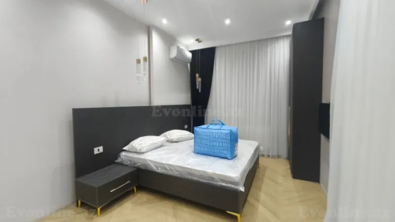 Kirayə verilir 3 otaqlı Mənzil Yeni tikili 140 m² Nəsimi r. - şəkil 10