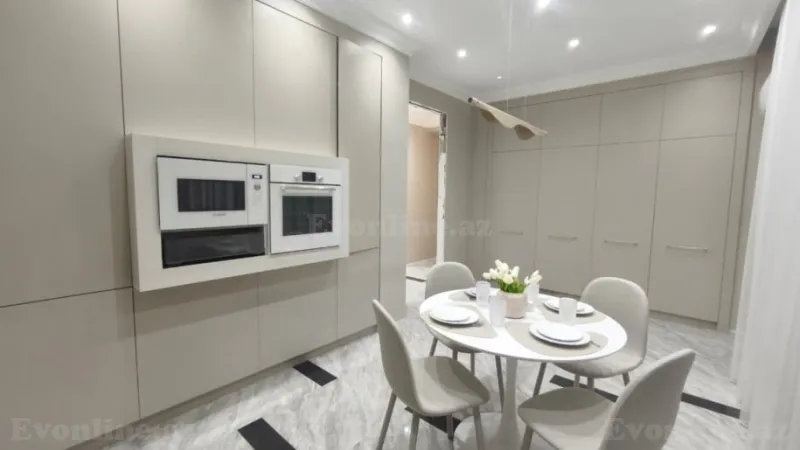 Kirayə verilir 3 otaqlı Mənzil Yeni tikili 140 m² Nəsimi r. - şəkil 16