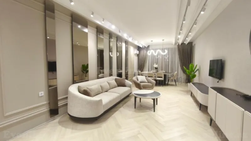 Kirayə verilir 3 otaqlı Mənzil Yeni tikili 140 m² Nəsimi r. - şəkil 18