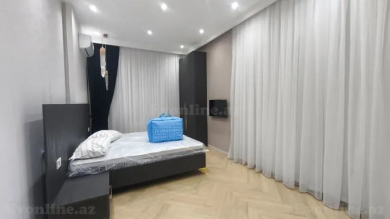 Kirayə verilir 3 otaqlı Mənzil Yeni tikili 140 m² Nəsimi r. - şəkil 19
