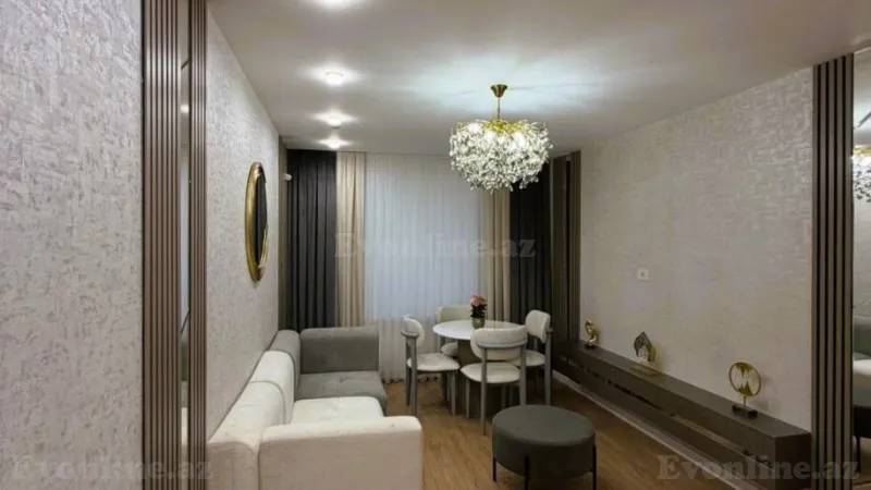 2 otaqlı Mənzil 48 m² Elmlər Akademiyası m. Satılır