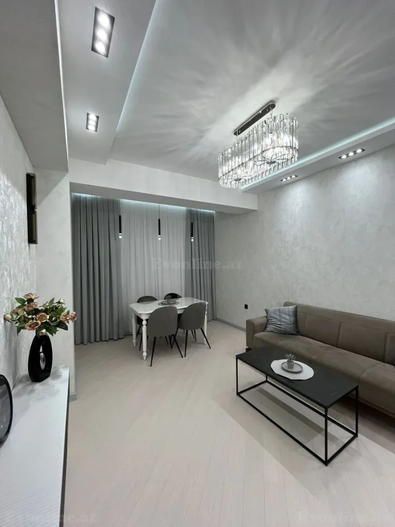 Kirayə verilir 2 otaqlı Mənzil Yeni tikili 60 m² Nəriman Nərimanov m. - şəkil 2