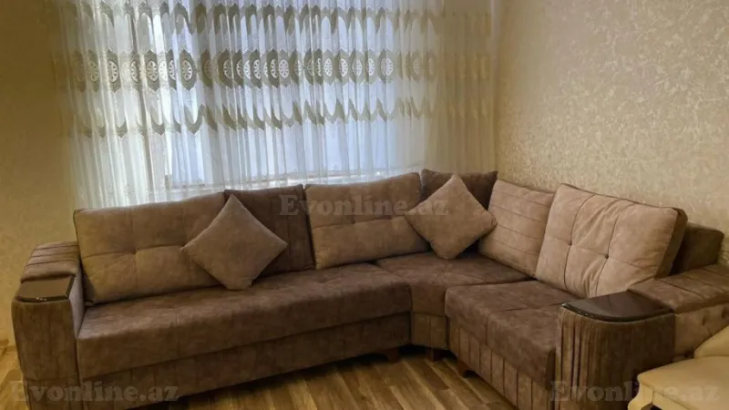 Kirayə verilir 2 otaqlı Mənzil Yeni tikili 70 m² Sabunçu r. - şəkil 2